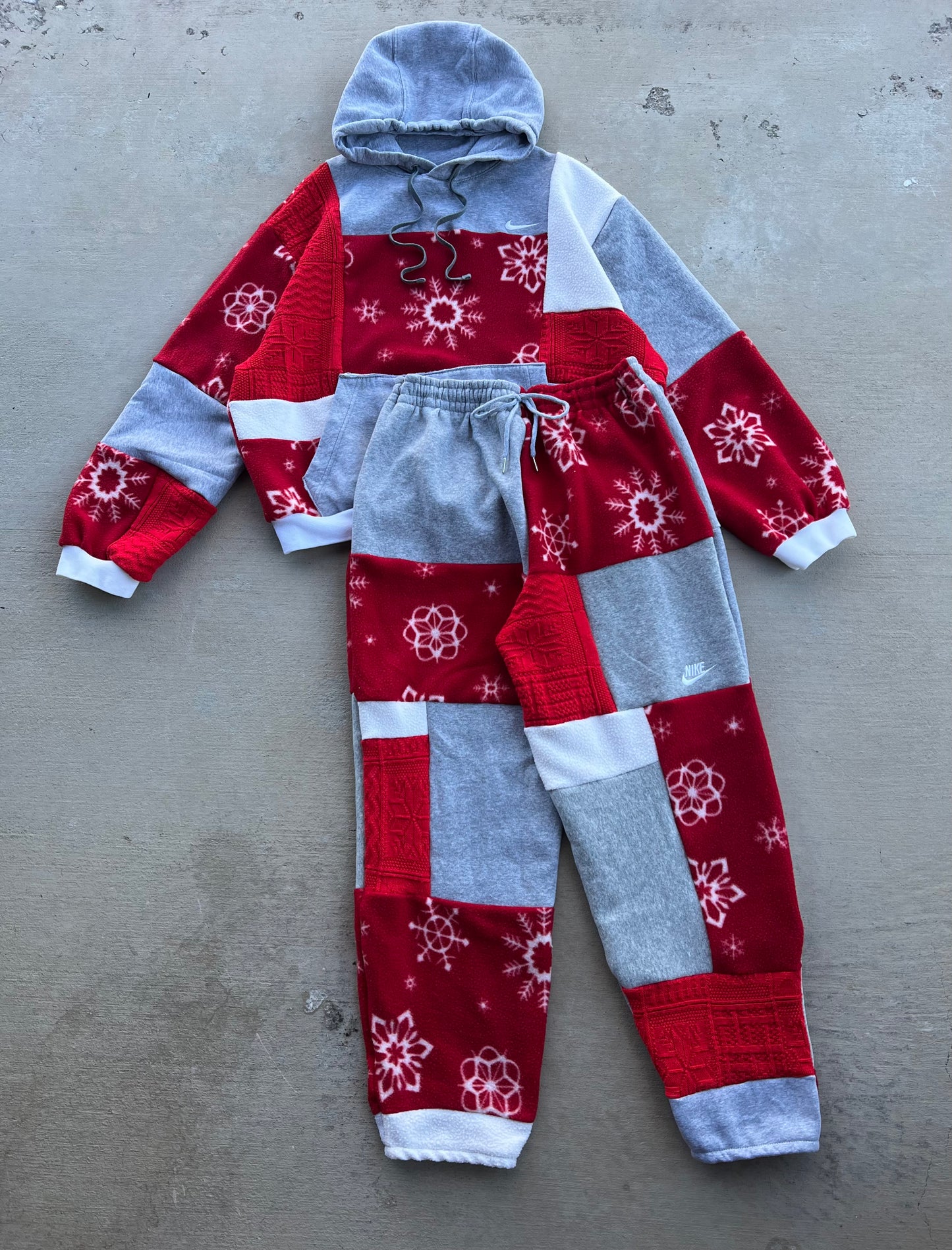 Custom patchwork matching set