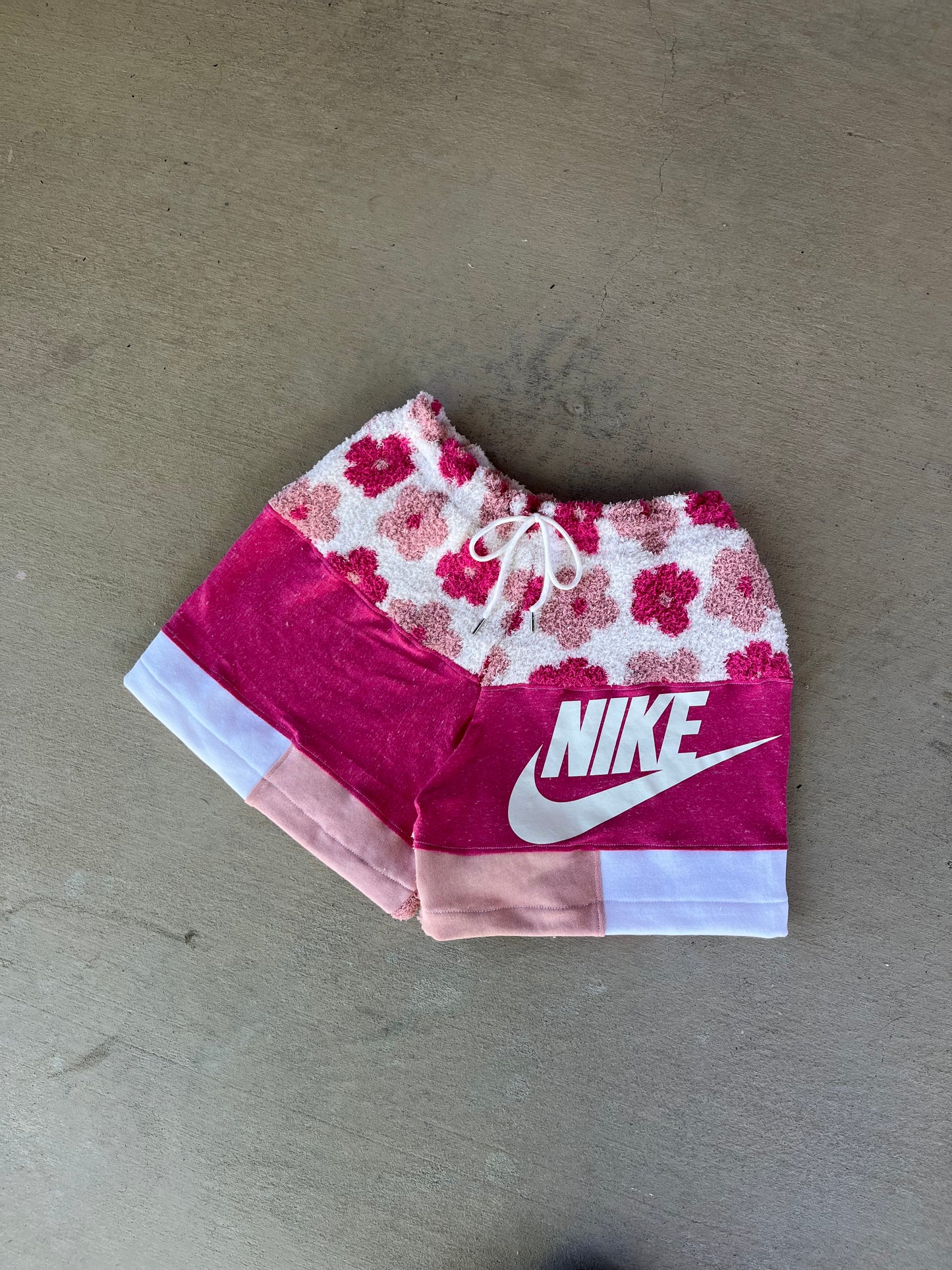 Custom patchwork shorts