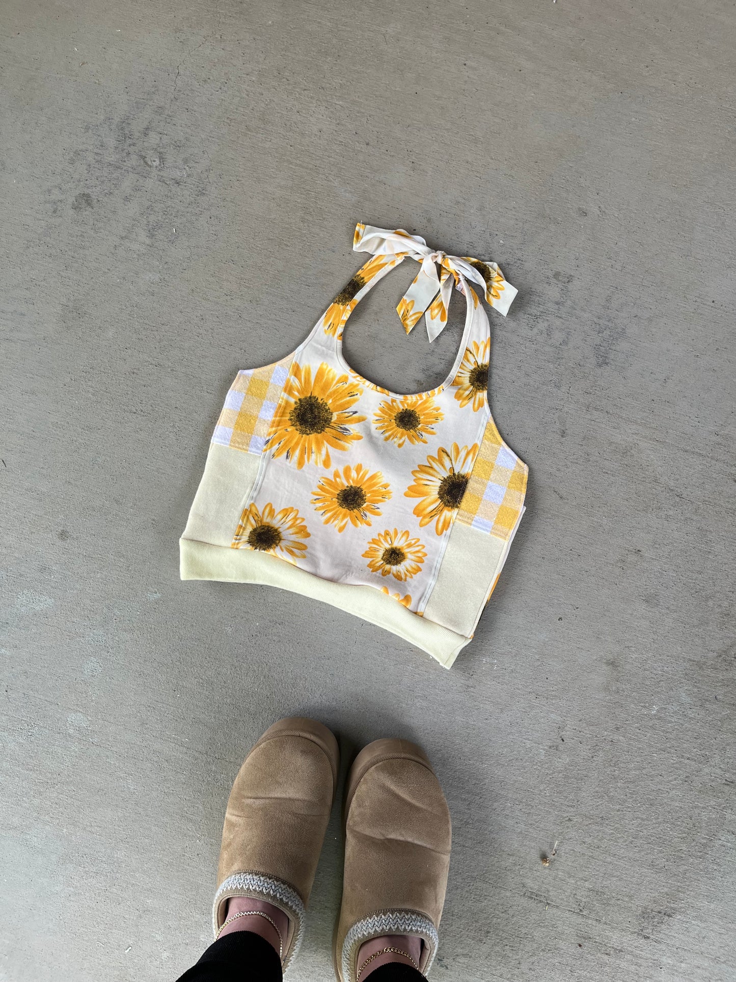 Sunflower fields matching set (S)